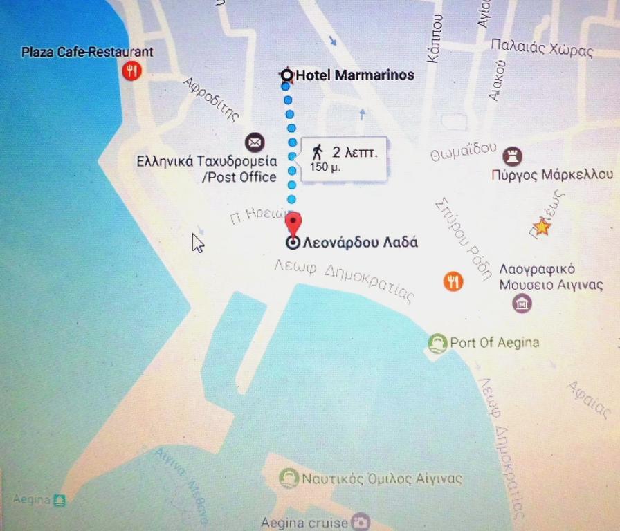 Hotel Marmarinos Aegina Exteriör bild